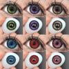 Eyeshare 1 para kolorowych soczewek kontaktowych do cosplayu dla oczu Anime Cosplay Softlens Y2K Koreańskie soczewki do makijażu oczu
