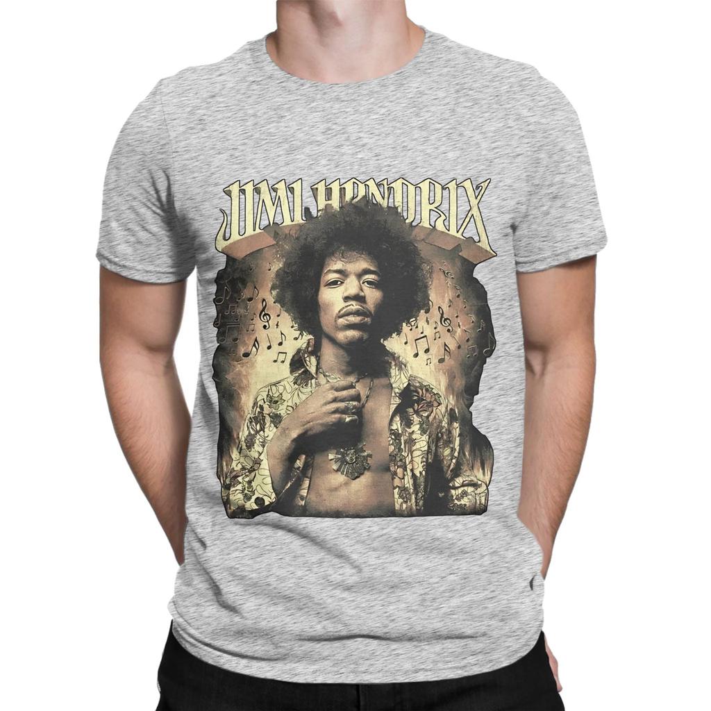 Blues Rock Jimi Rocker Hendrixs Funny Graphic 100 Cotton TShirt Jimi Rocker Hendrixs Tees Tops For Unisex