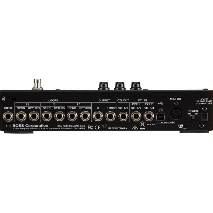 BOSS MS-3 Multi Effects Switcher Black