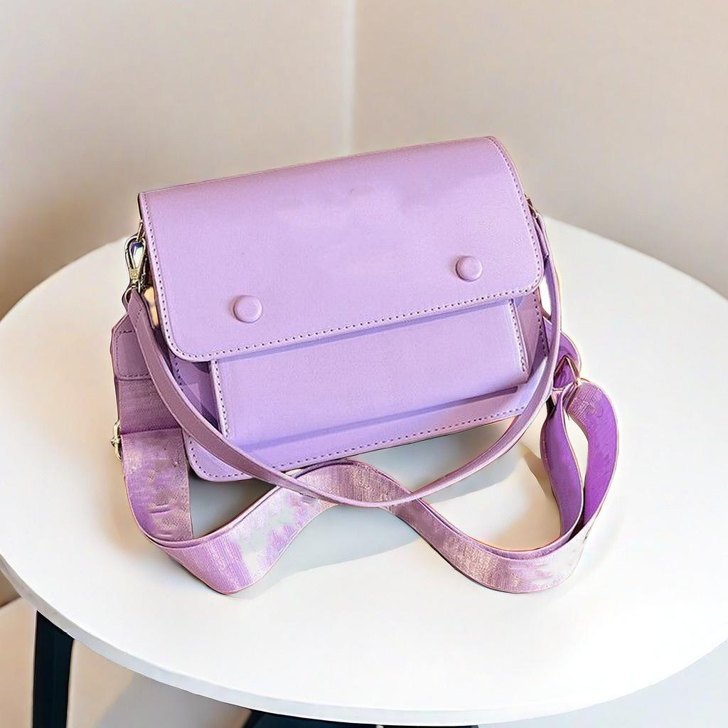 

Модная женская квадратная сумка, новая сумка через плечо с текстурой ПУ, дизайнерская сумка-тоут, простая женская косая сумка-слинг 23x18x9cm