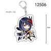 Raiden Shogun & Yae Miko Genshin Impact Acrylic Keychain