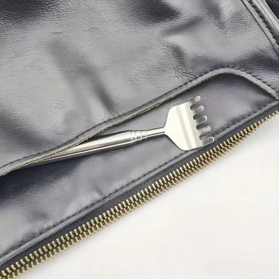 Reachable Back Scratcher - Stainless Steel Adjustable Massage Tool