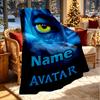 Custom Name Personalized Avatar Print Blanket, Home Decor, Bedroom, Sofa, Camping, Couch, Gifts for Birthday ChristmasEnthusiasts