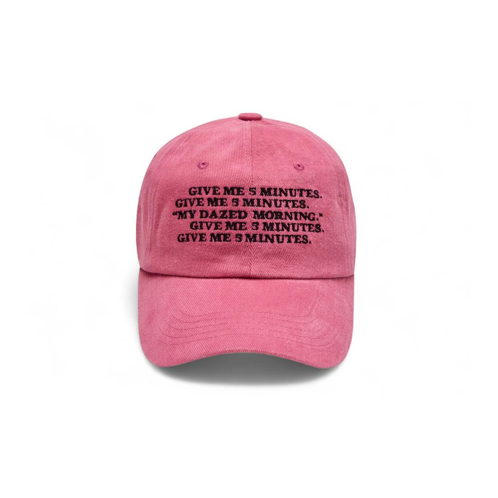 Aleussi 5 Minutes Ball Cap [Pink]