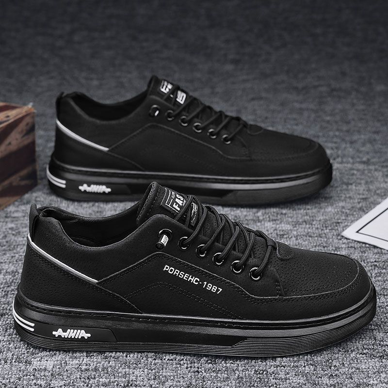 Men's Shoes New Summer Work Shoes Non-slip Wear-resistant Board Shoes Young and Young Leisure Sports Trendy Shoes Men