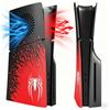 Control Panel for PS5 Slim - 2.0 (Disc Edition), Made of ABS Material with Heat Dissipation Design Red