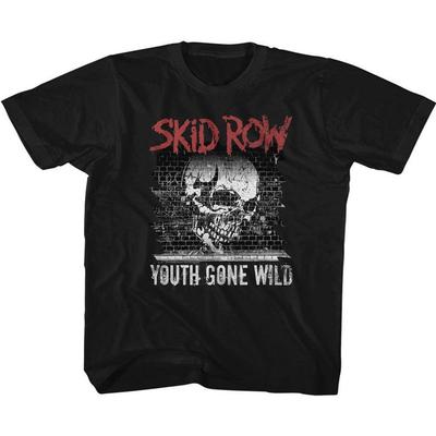 Skid Row Graffiti Gone Wild Schwarzes Kinder-T-Shirt