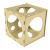 M-Modern-9 Holes Collapsible Balloon Sizer Box Measurement Tool Stable 2-10 Inch For Birthday Wedding Party