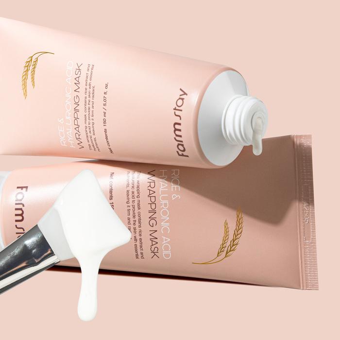 [Farmstay] Rice & Hyaluronic Acid Wrapping Mask 150ml