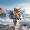 Music Game P-PaRappa the Rapper Towel Quick Drying Beach Towels Are Suitable For Swimming Pools Camping Yoga And The Gym