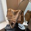 Crossbody Chain Strap Large Purse With Soft Pu Material Ideal For Casual Outings