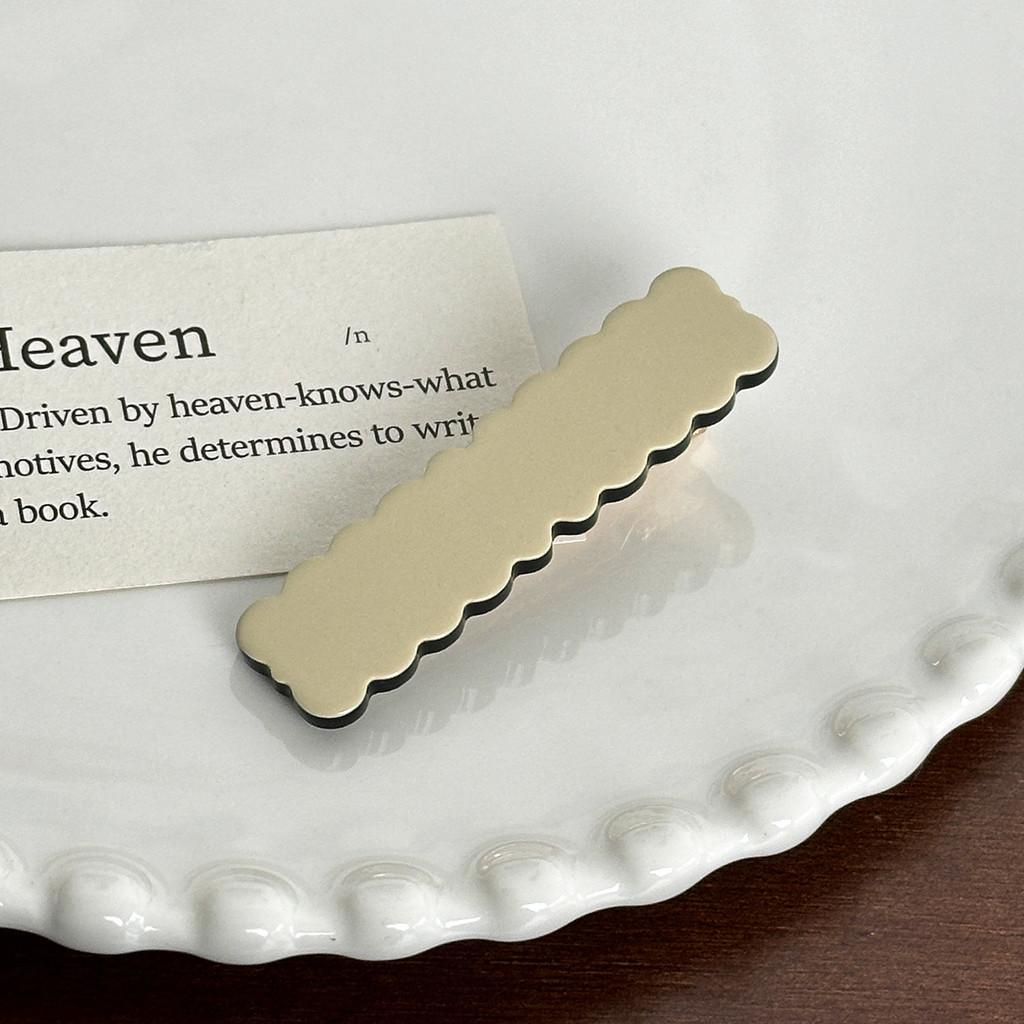Style Charming Korean Cloud Acetate Hair Clips Perfect For Casual And Looks Fashionable