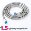 Stainless Steel Explosion-Proof Shower Hose with Hot and Cold Pressurized Nozzle