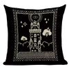 Dark Tarot, Gothic Style Double-Sided Printed Pillow Cover Short Plush Suitable Living Rooms Bedrooms Sofas Throw Cushion Cover