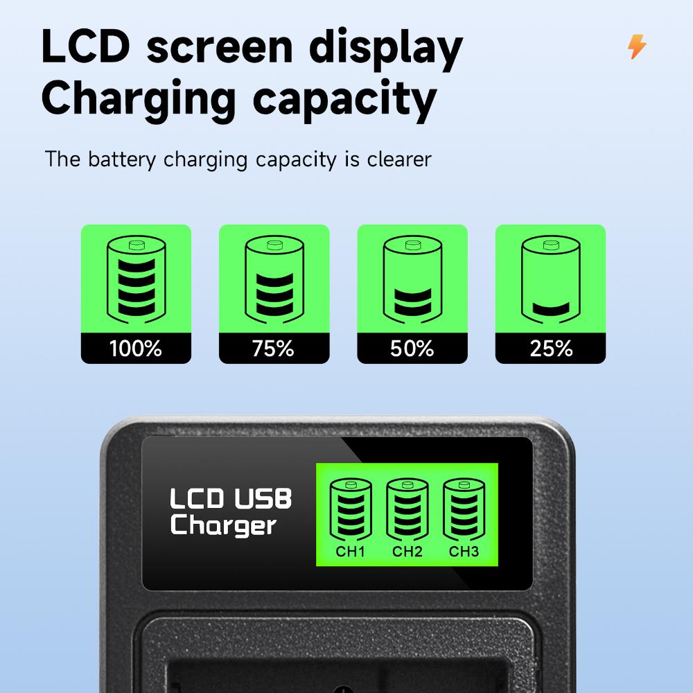 2400mAh High Capacity For Insta360 Ace Pro Ace Battery+3-Slot LED Fast Charger For Insta 360 Ace Pro 2 Action Camera Accessories