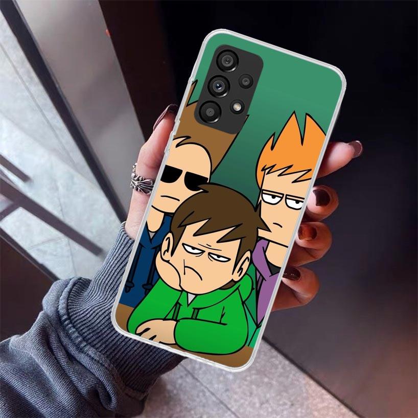 Anime Cartoon Eddsworld Phone Case For Samsung Galaxy A17 A16 A15 A14 A13 A57 A56 A55 A54 A53 A37 A36 A35 A34 A33 A26 A25 A24 A2