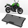Black Aluminum Alloy Water Tank Radiator Grille Guard Cover Protector Fits for Kawasaki ER6N