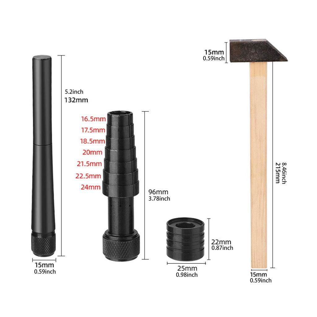 Adjuster Tool Set, Resizing for Wedding Rings, Enlarger, Enlargement Repair, Adjuster, Private