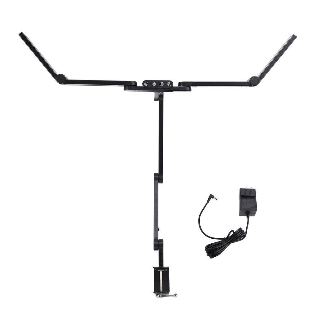 Architekten-Schreibtischlampe 3000-6500K Stufenlos Dimmbar Unterstützt Adaptive Dimmung Mehrwinkelverstellbar Cla