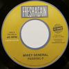 7inch Record MIKEY GENERAL  Parring P  All Gone TRS002 Fresh Again 1988 Europe Reggae Ska  Dub Used