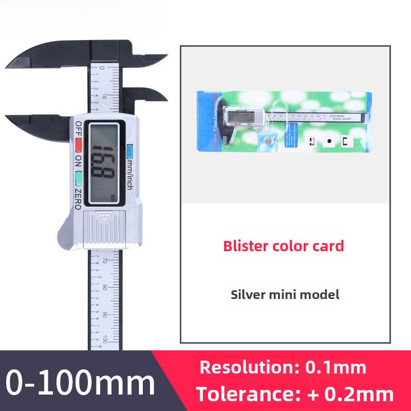 SYNTEK Mini Electronic Digital Vernier Caliper 0-150mm, All-Plastic Blister Pack