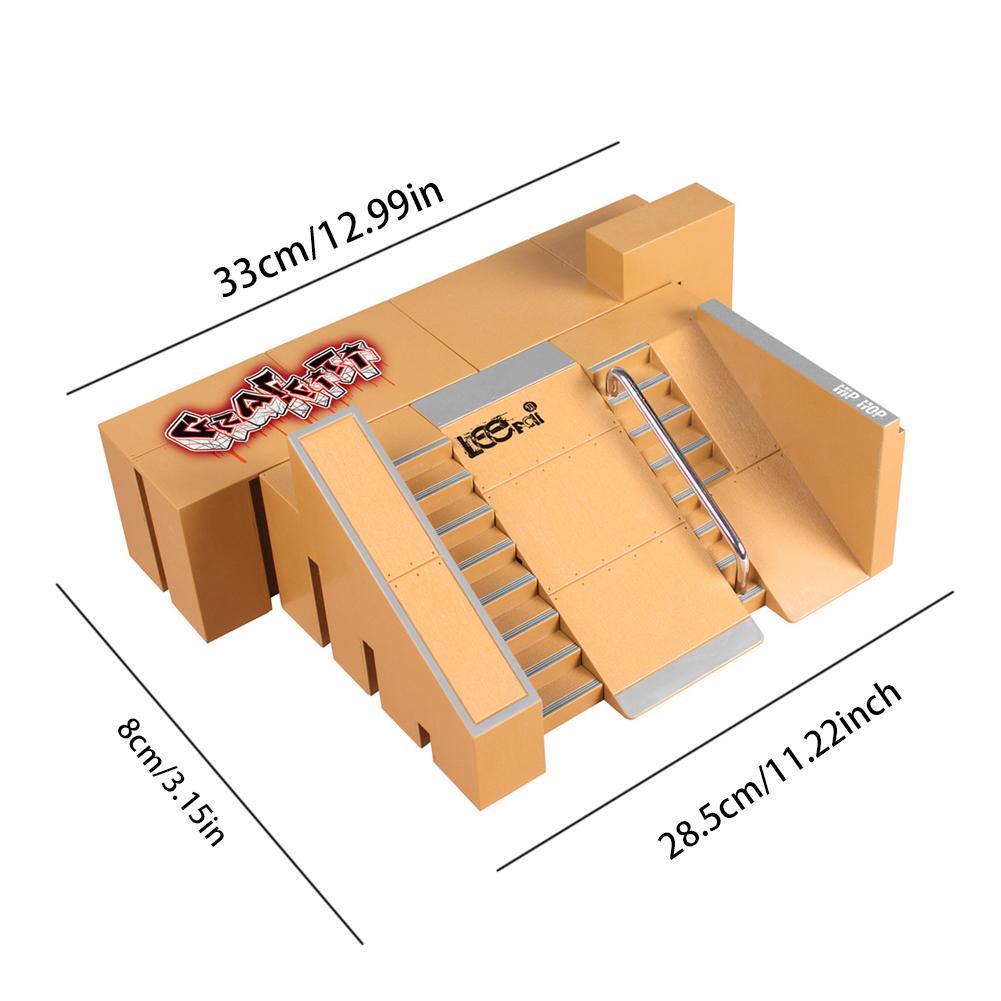 Buy Skate Park Kit Finger Skateboard Park' Toy Mini Fingerboard