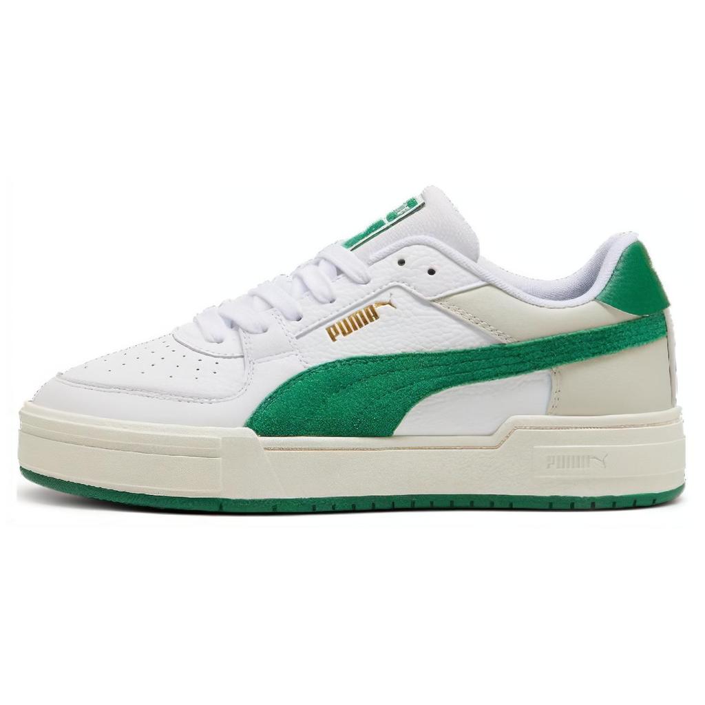 Puma Ca Pro Stoßdämpfende Strapazierfähige Low-Top Sneakers Unisex Sneakers Weiß Grün 387327-10
