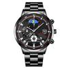 Men'S Watch Fully Automatic Quartz Watch Luminous Calendar