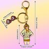 Metal Keychain Swift Taylor Peripheral Key Ring Bag Decoration