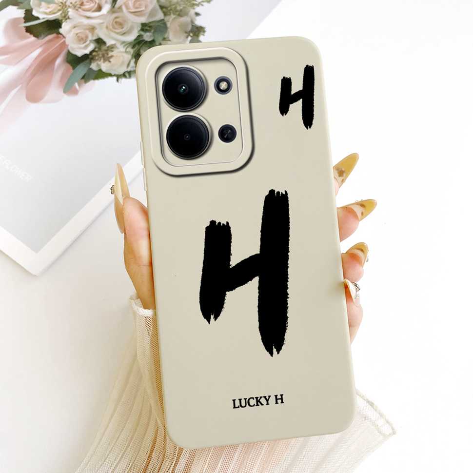 For Xiaomi Redmi 15C 5G Case Cover Lucky Letters Phone Case For Xiaomi Redmi 15C 15 C Redmi15C Redmi15 4G 5G Soft Fundas