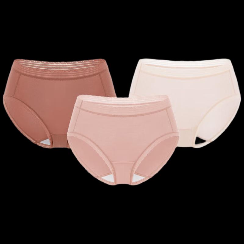 PurCotton Women's Pure Cotton Triangle Briefs 3-Pack