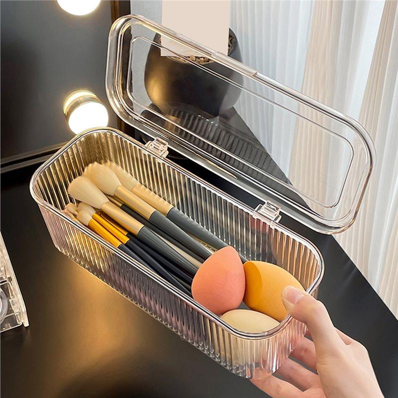 Cosmetic Storage Box Cosmetic Makeup Storage Bathroom Makeup Brush Lipstick Organizer