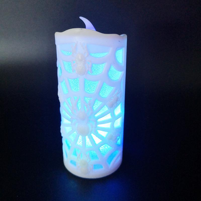 Halloween Skull & Tombstone Lamp: Horror Decoration Prop
