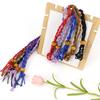 Natural Stone Mesh Pocket Woven Necklace Pendant Adjustable Telescopic Mesh Pocket Hand Woven Mesh Support N664