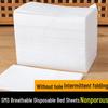 100 Disposable Waterproof and Oilproof Bed Sheets for Massage Parlors - Soft, Breathable Non-woven Fabric with Face Hole