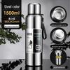 Large Capacity Stainless Steel Insulated Travel Kettle with Tea and Water Separation