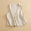 Weste für Damen Vielseitig Ärmellos Gefüttert Weste Lässig Retro Locker Ärmelloser Blazer Weste Top