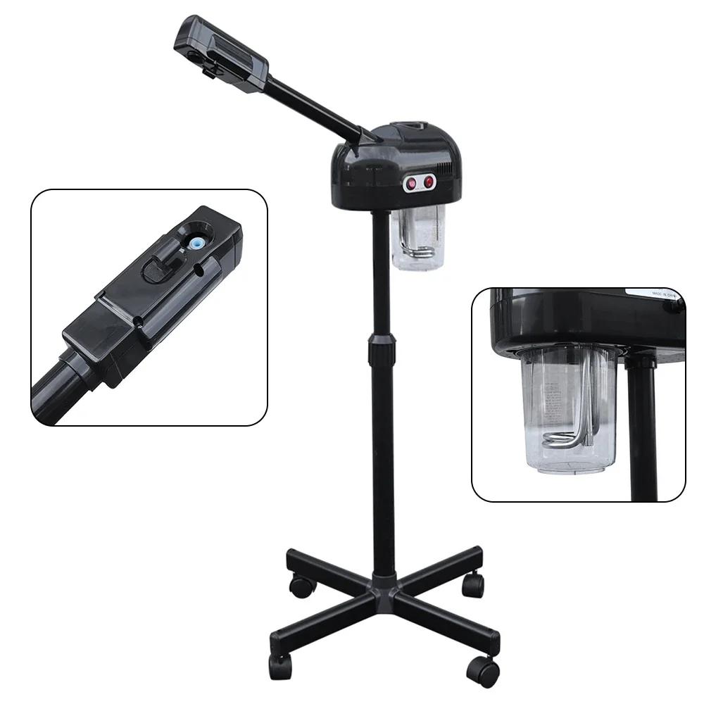 Professional Facial Steamer, Hot Ozone Facial Steamer, Mobile Floor-standing Beauty Face Steamer, Steamer for Estheticians
