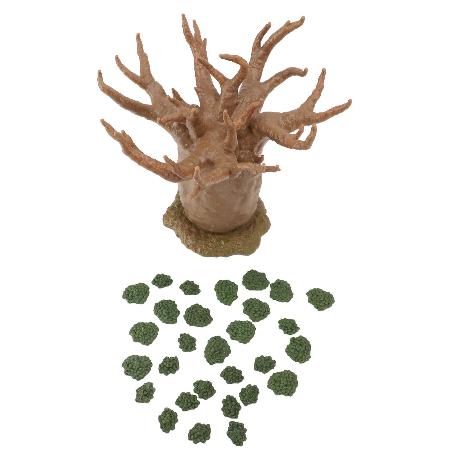 

Big Bread Tree Model Simulation Artificial Kids Sand Table Tree Educational Early Learning Toy for