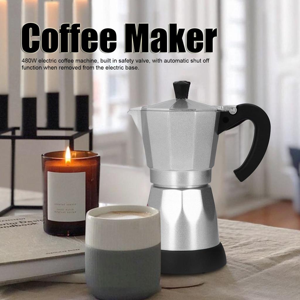 480W 300ML Electric Filter Coffee Pot 