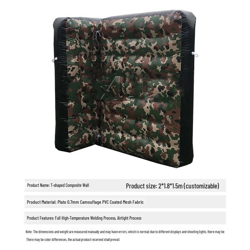 Tactical Inflatable Training Obstacles 2M x 1.8M x 1.5M