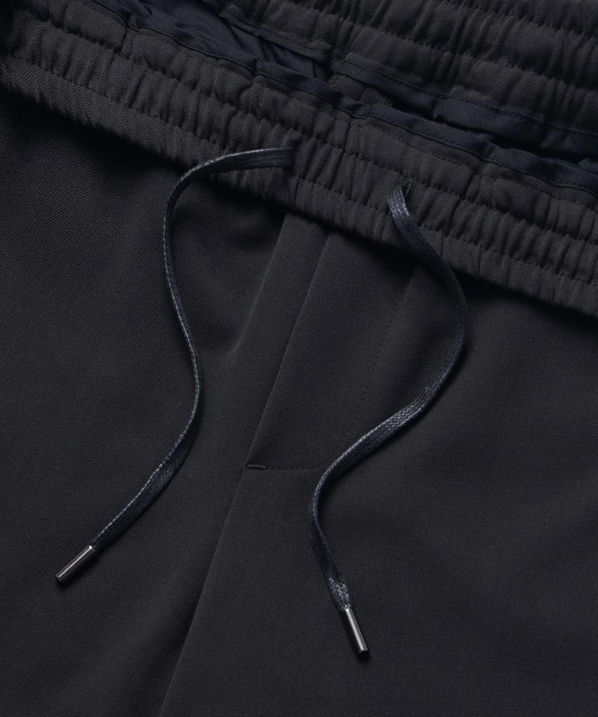 MUSINSA STANDARD Genderless Wide Banding Slacks [Dark Gray]