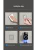 2025 Ultraviolet Electric Toothbrush Sterilizer & Dryer with Holder and Storage