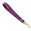 Portable PU Leather Bag Wrist Strap Replacement Soft Bag Strap Handle Solid Color Purse Handle Bag Accessories