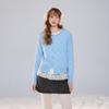 UNIFREE Vintage Polka Dot Knit Cardigan