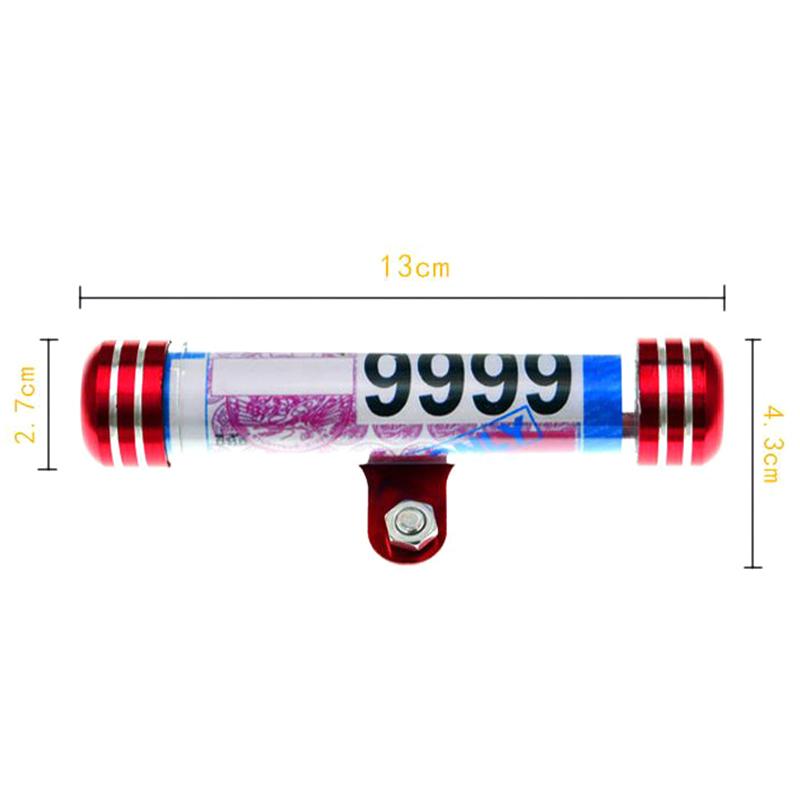 1 Adet Motosiklet Motosiklet Lastiği Vergi Diski Silindirik Tutucu Çerçeve Plaka