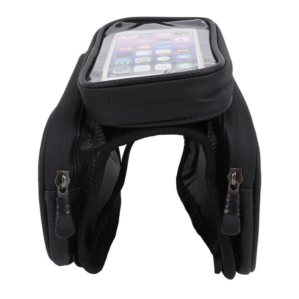 Geantă de Cadru Față pentru Telefon pentru Ciclism Rezistentă la Apă cu Ecran Tactil Suport Față Pungă pentru Telefon pentru Exterior