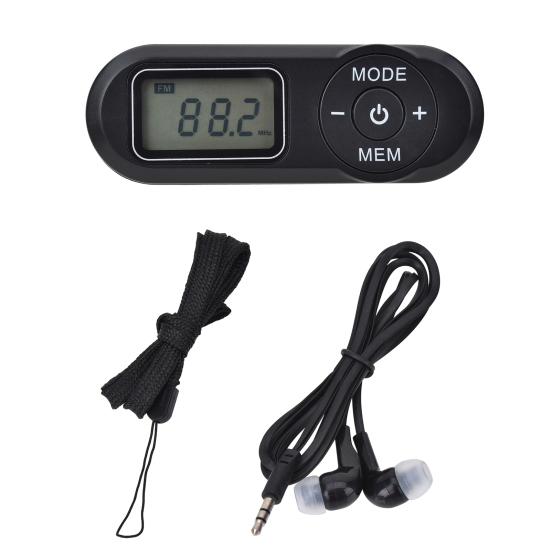 HRD-727 DSP FM Mini Design ABS Radio Portable Retro Digital Display Radio