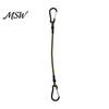 Flexible Cords for Tent Setup Bungee Cord with Metal Hooks, Elastic Rope Durable Secure Reliable Fixation Logistics Strap, Fastening Strap Camping