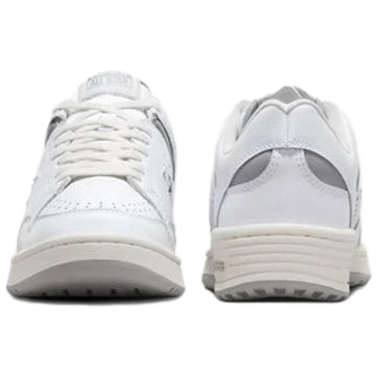 Converse Waffe Niedrig Weiß Grau Bereich Unisex Sneaker Vintage-Weiß A12335C